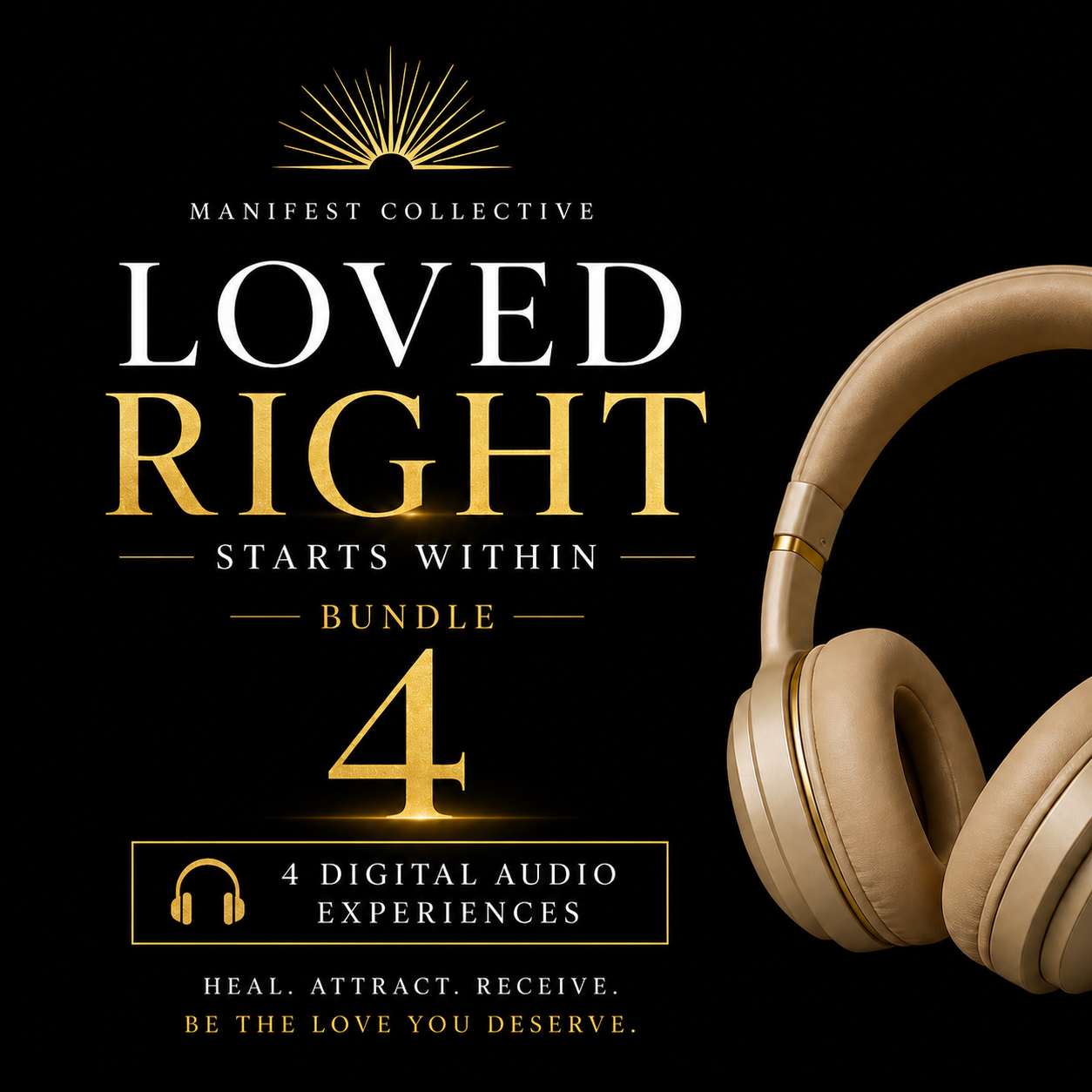 Loved Right starts within- Digital Audiobook Bundle #4