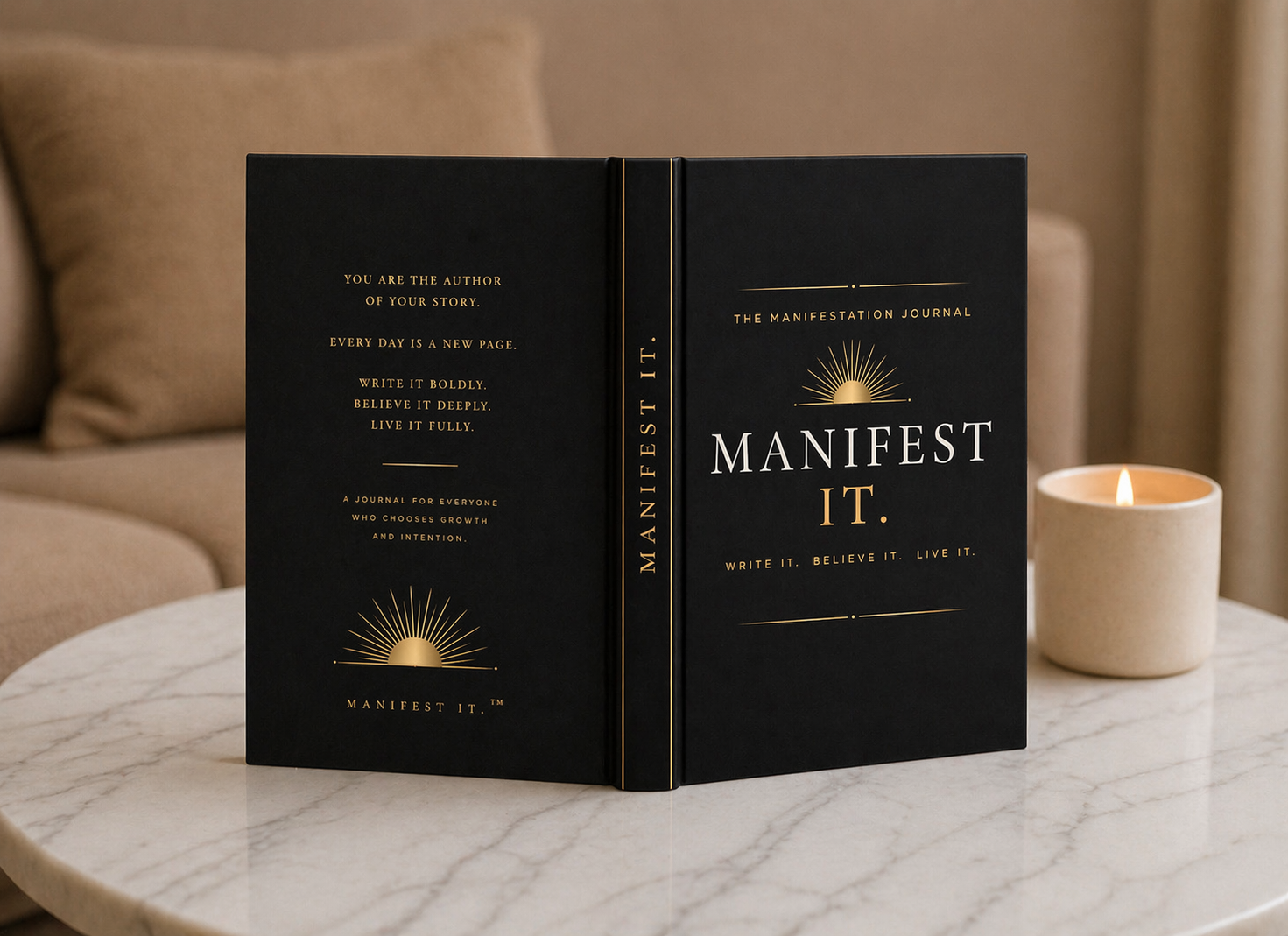 Manifest It.™ — A Journal for Intentional Living